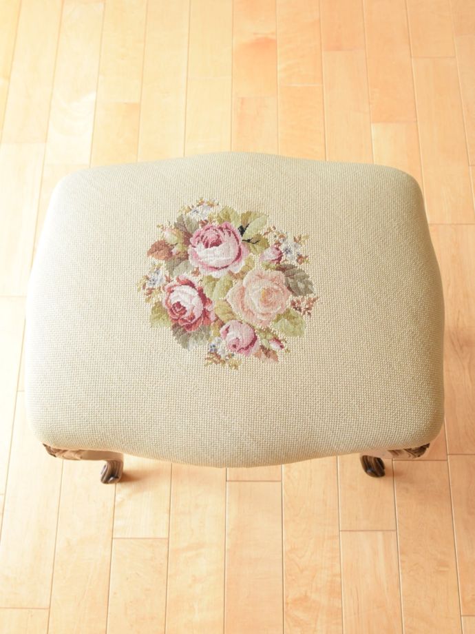 アンティークチェアの座面