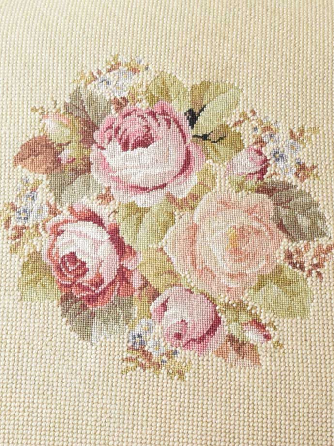 アンティークスツールの生地