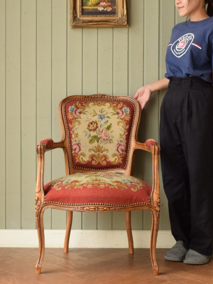 フランスのアンティークチェア