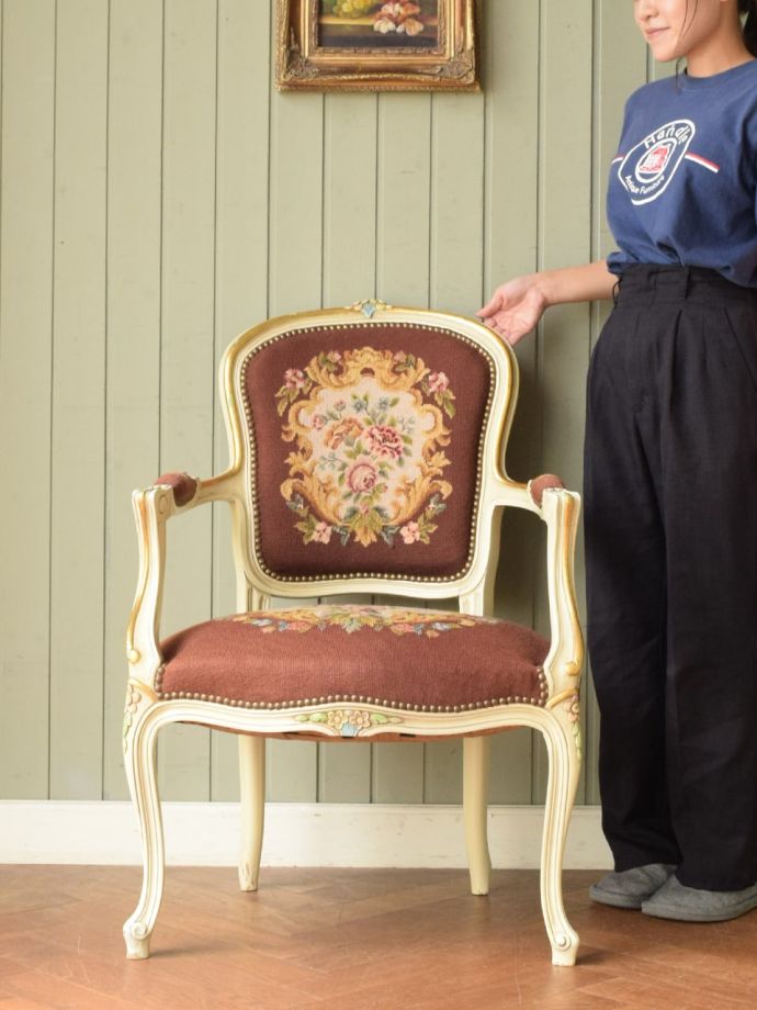 フランスのアンティークチェア