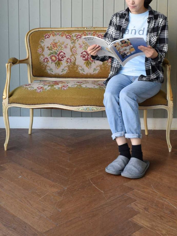 ここに座るだけでマリーアントワネット気分