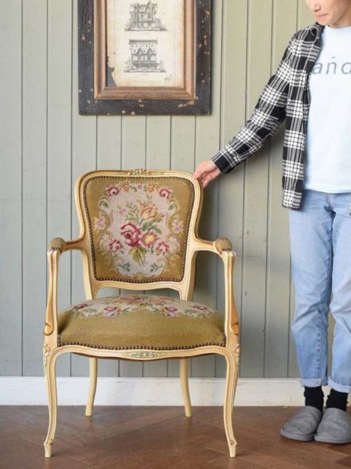 フランスのアンティークチェア