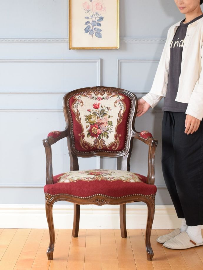 フランスのアンティークチェア