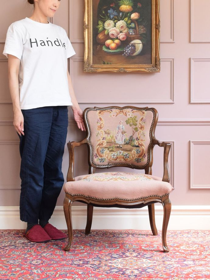 フランスのアンティークチェア