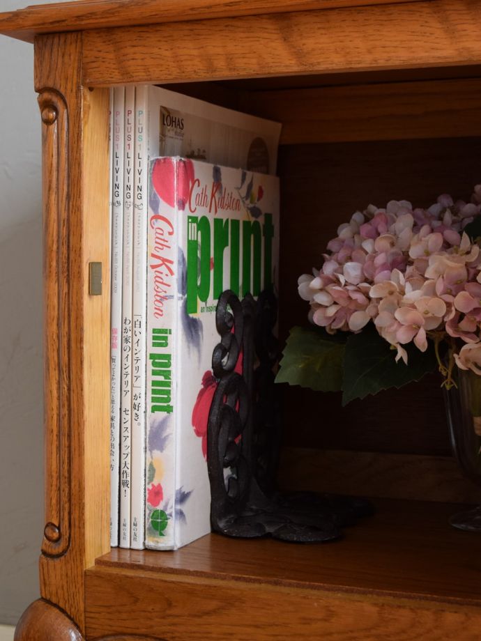 サイドキャビネットの収納量