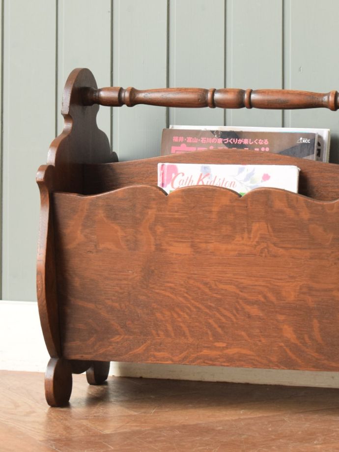 おしゃれなマガジンラックの収納量