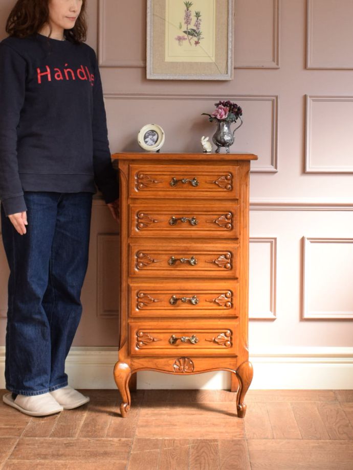 フランスのアンティークチェスト