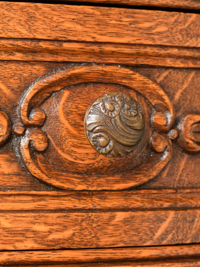 アンティークチェストの取っ手