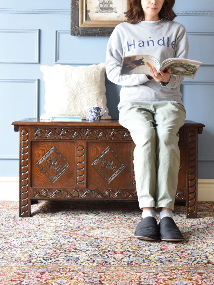 おしゃれな収納家具のコファ