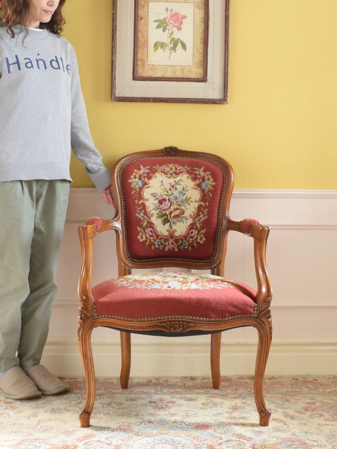 フランスのアンティークチェア