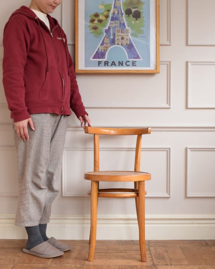 英国アンティークのベントウッドチェア