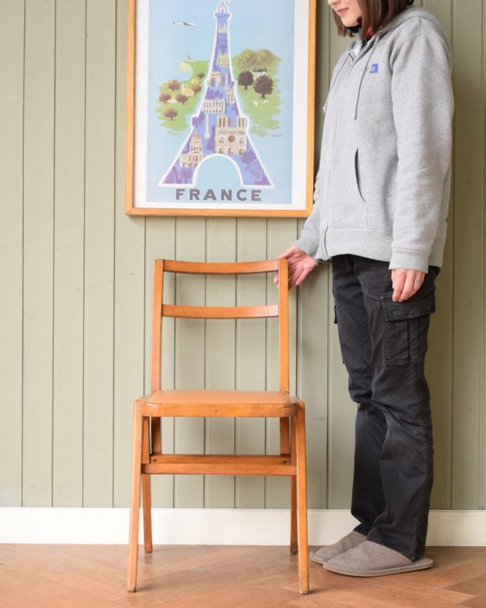 アンティークのスクールチェア