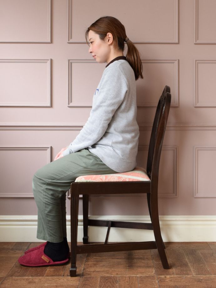 サロンチェアの掛け心地