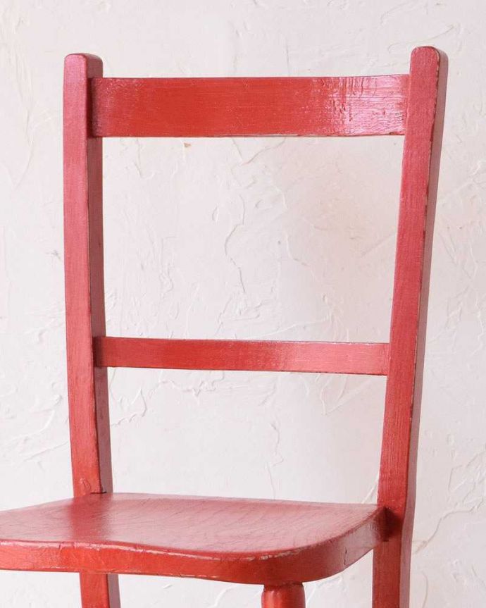 アンティークチェアの背もたれ