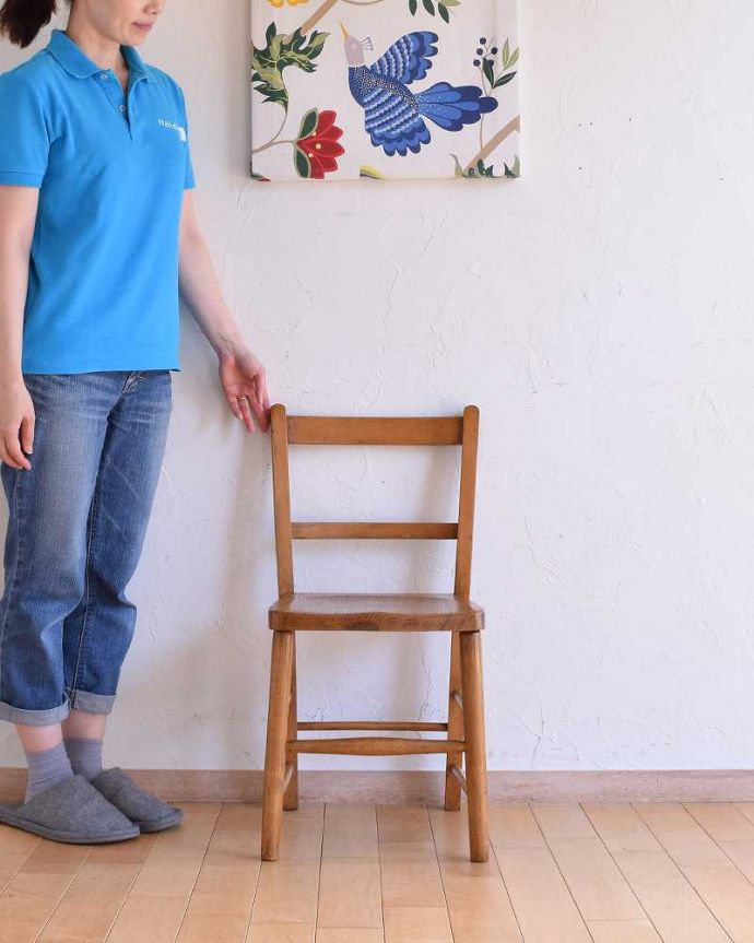 英国アンティークのチャイルドチェア