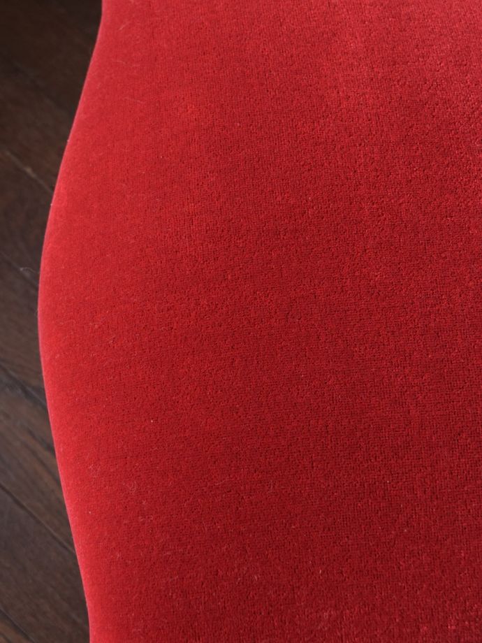 サロンチェアの座面の生地