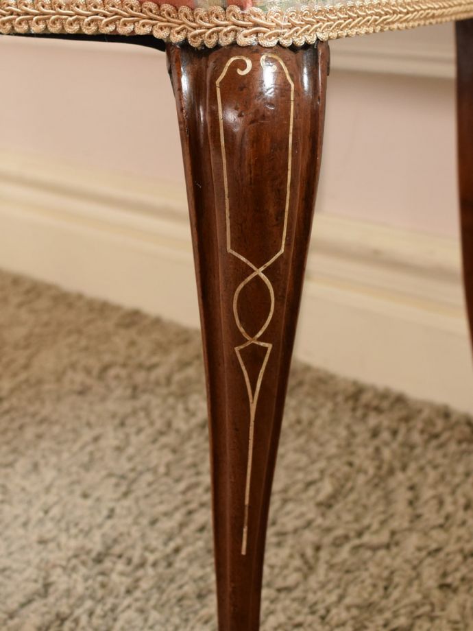 サロンチェアの装飾