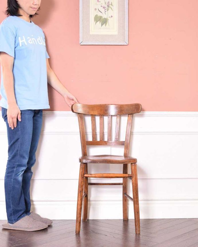 アンティークのスクールチェア