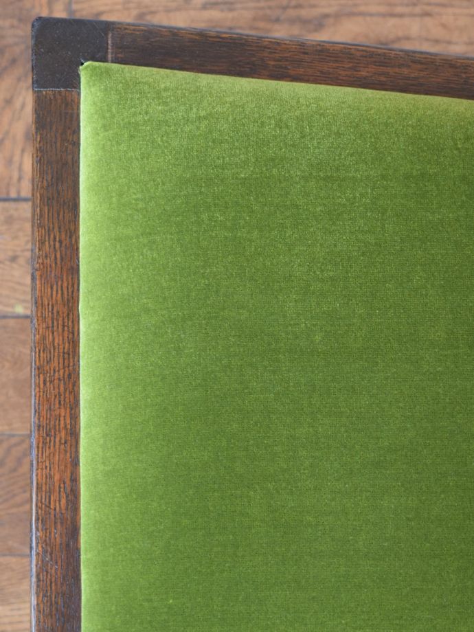 アンティークチェアの座面の生地