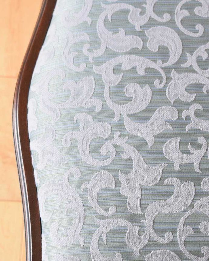 サロンチェアの座面の生地