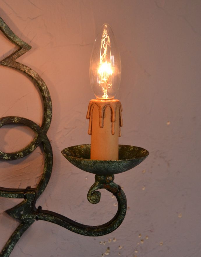 LED電球対応のアンティーク照明