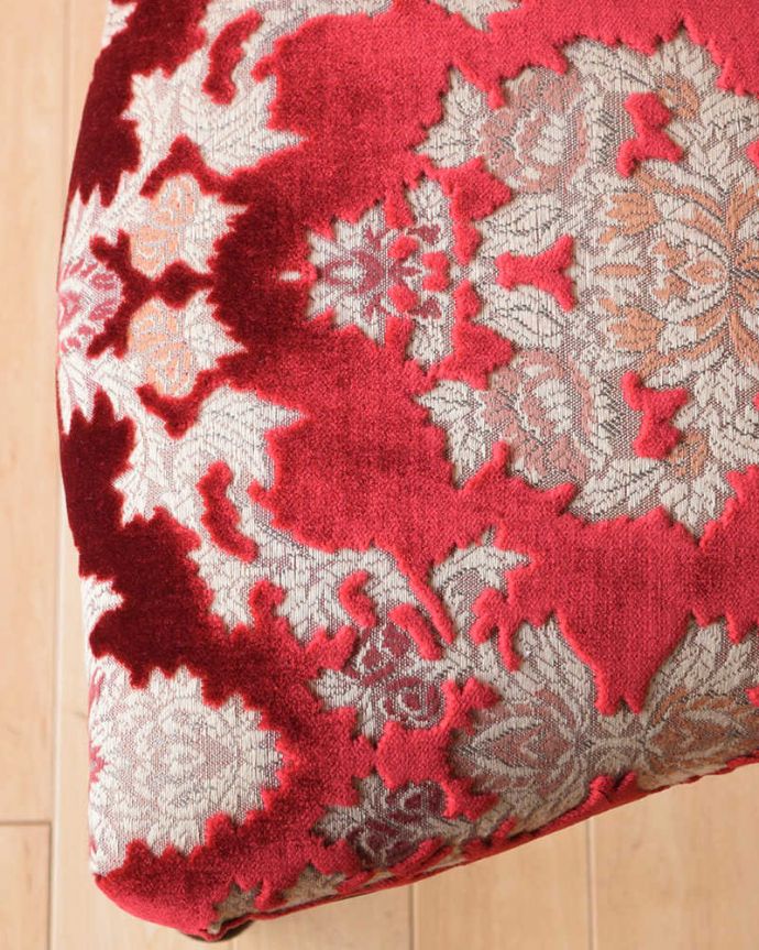 サロンチェアの座面の生地