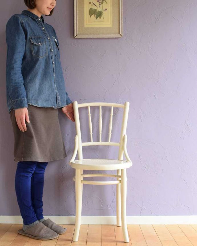 英国アンティークのベントウッドチェア