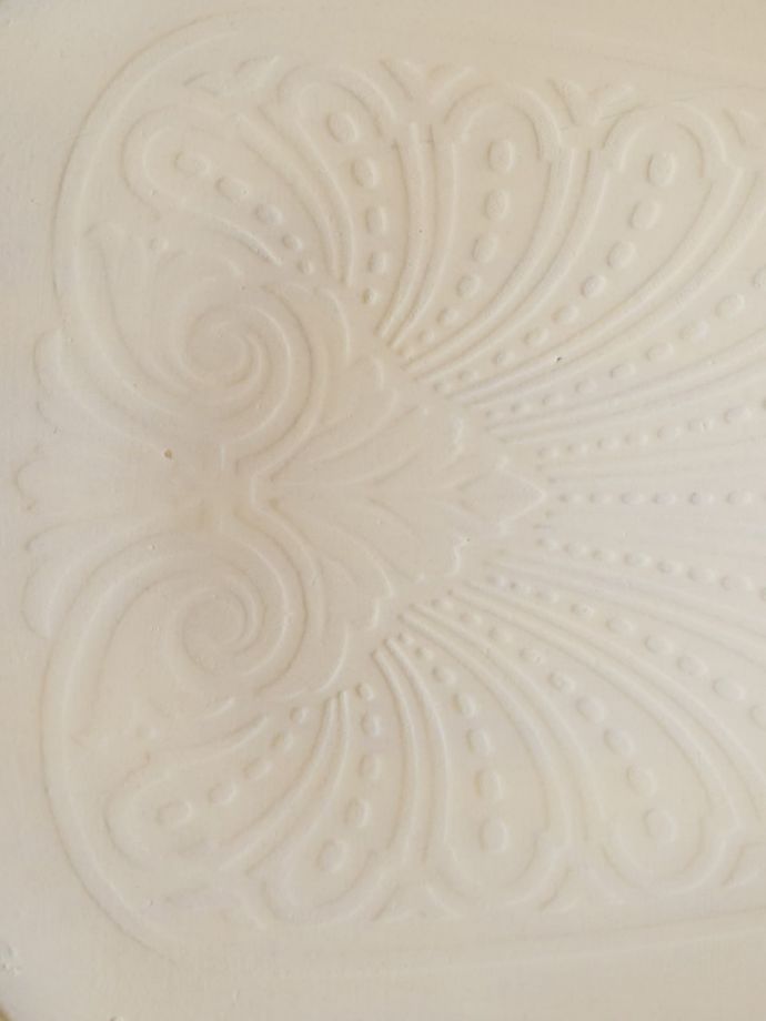 アンティークの椅子の座面の模様