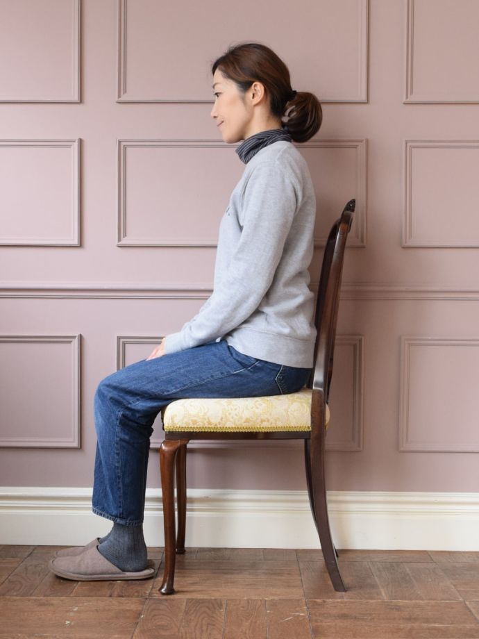 サロンチェアの掛け心地