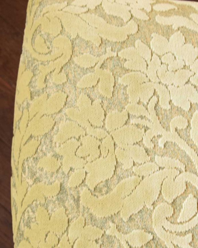 サロンチェアの座面の生地