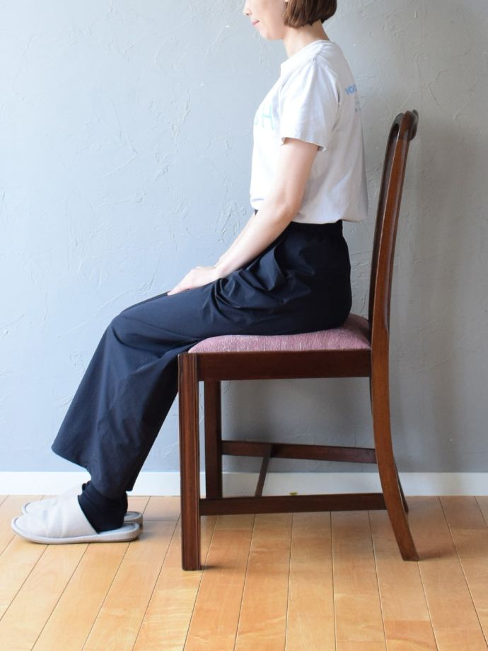 サロンチェアの掛け心地