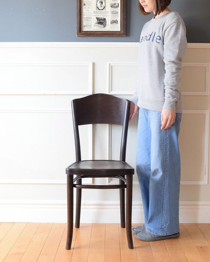 英国アンティークのベントウッドチェア