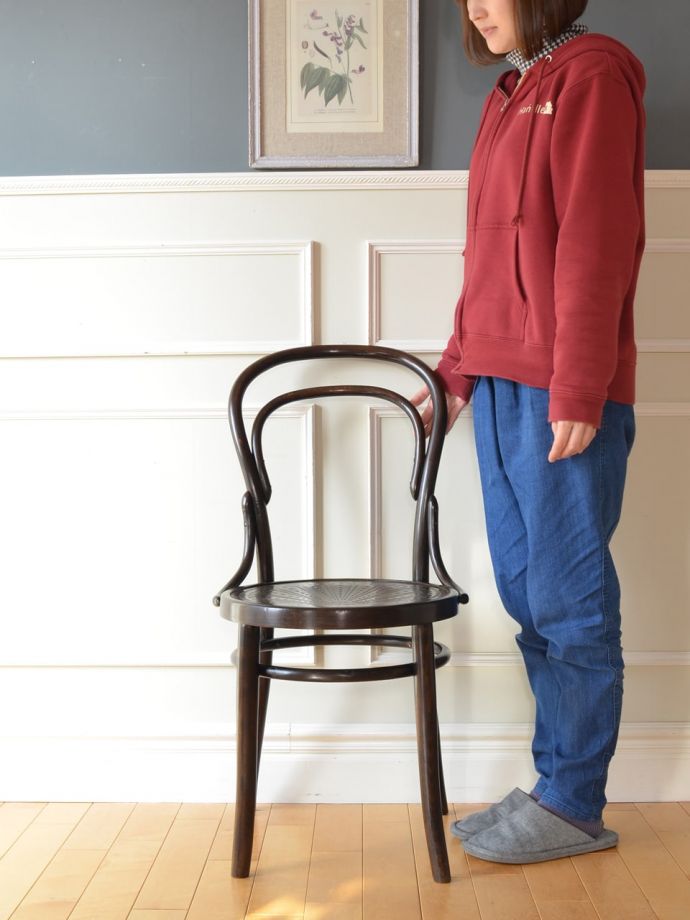 英国アンティークのベントウッドチェア