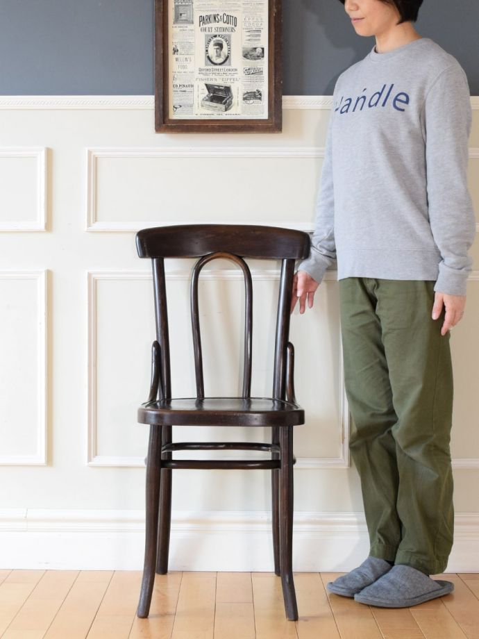 英国アンティークのベントウッドチェア