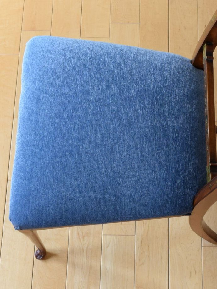 アンティークの椅子の座面