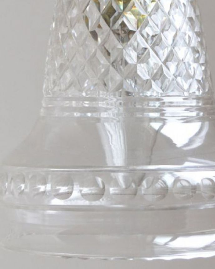 アンティークガラスのシェード