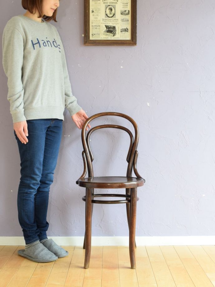 英国アンティークのベントウッドチェア