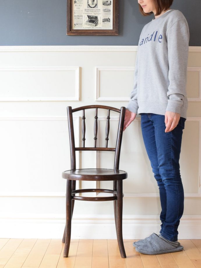 英国アンティークのベントウッドチェア