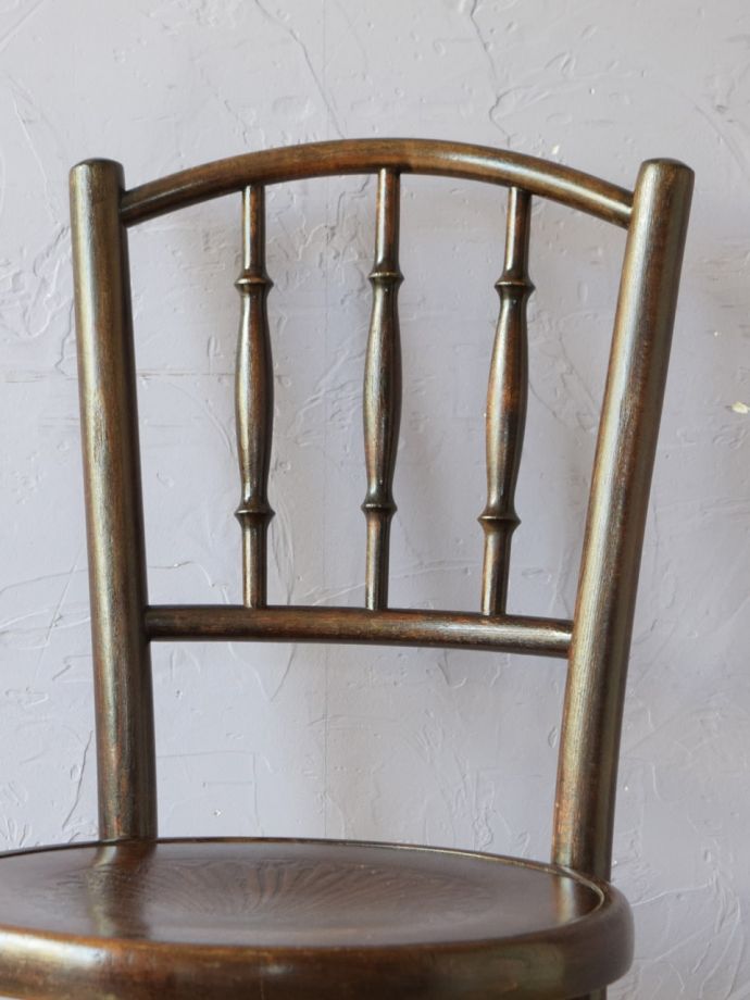 ベントウッドチェアの背もたれ