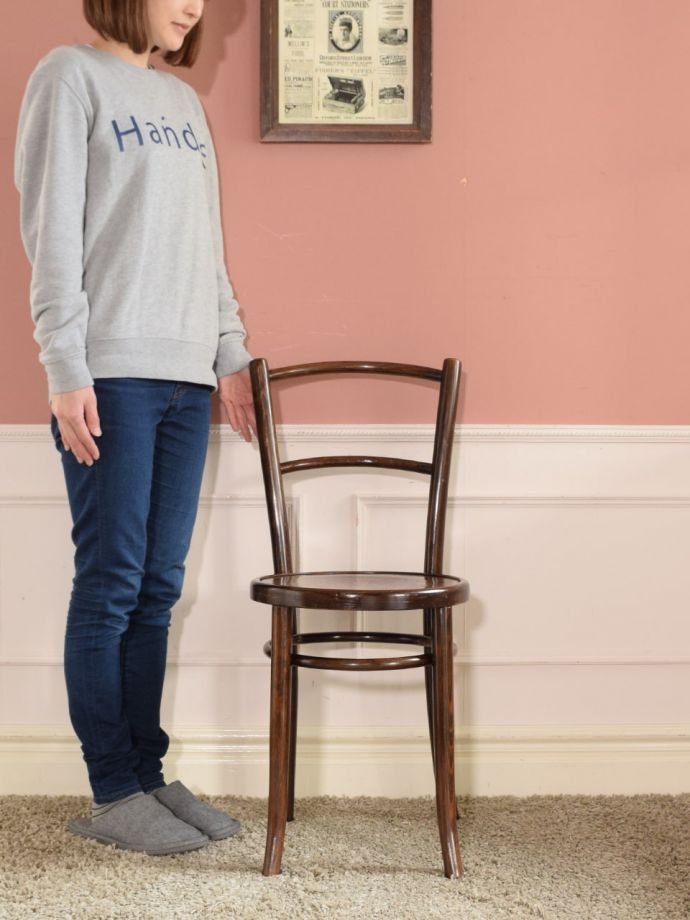 英国アンティークのベントウッドチェア