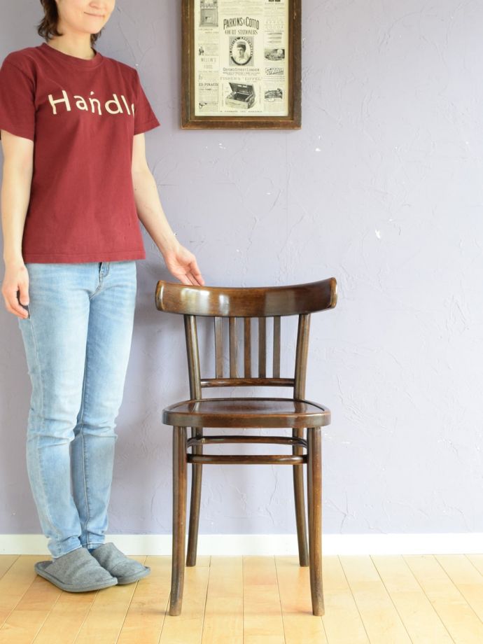 英国アンティークのベントウッドチェア