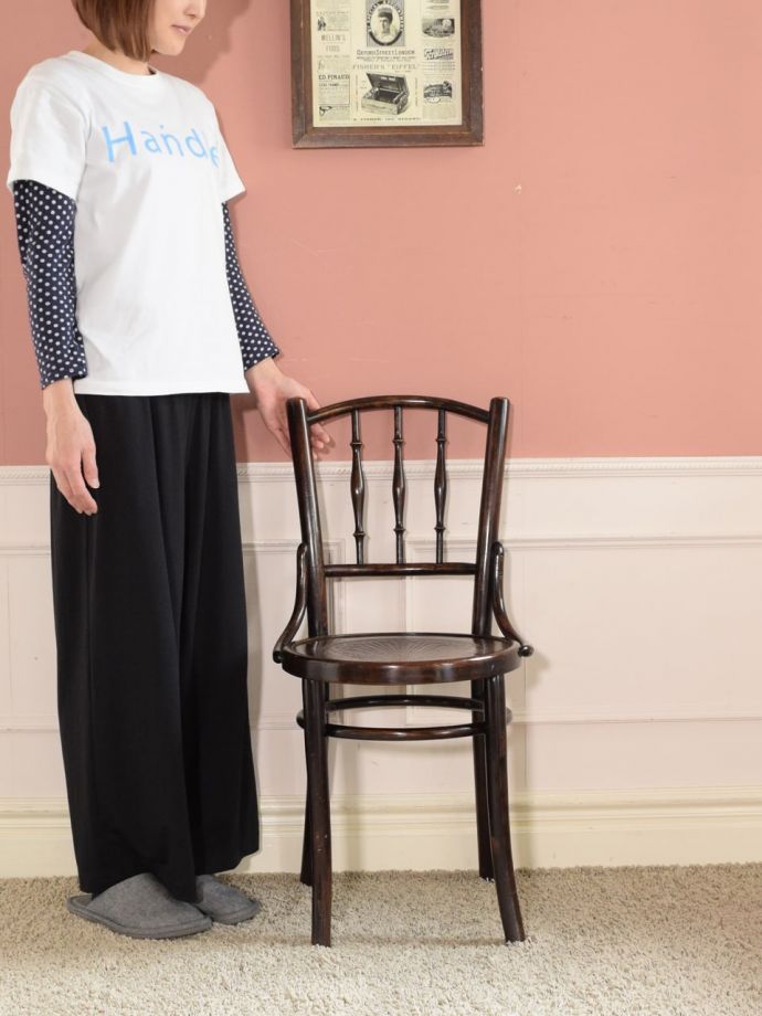 英国アンティークのベントウッドチェア