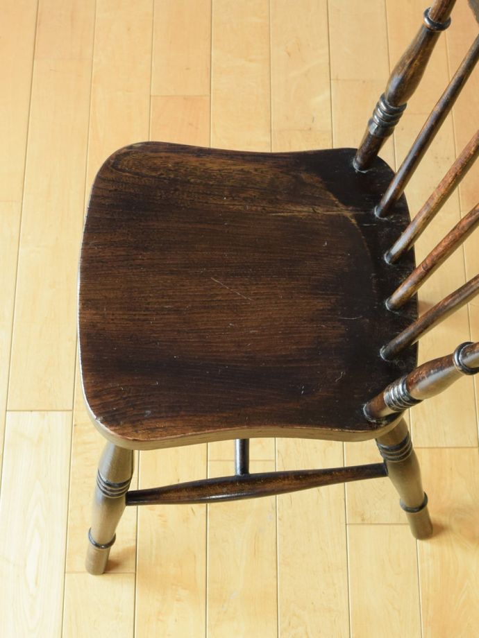 アンティークの椅子の座面