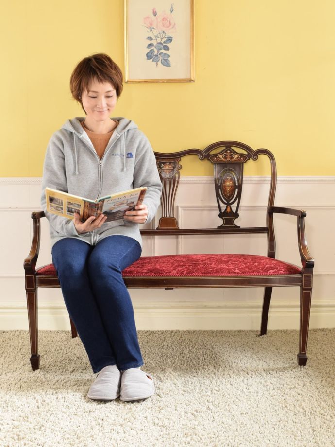 英国のアンティークセティ