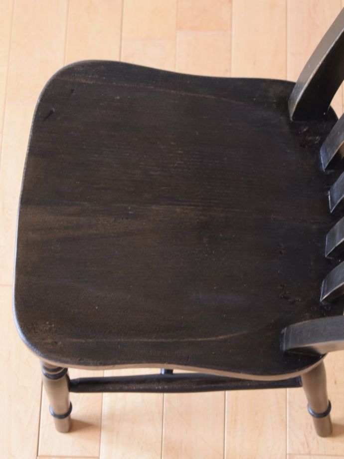 アンティークの椅子の座面