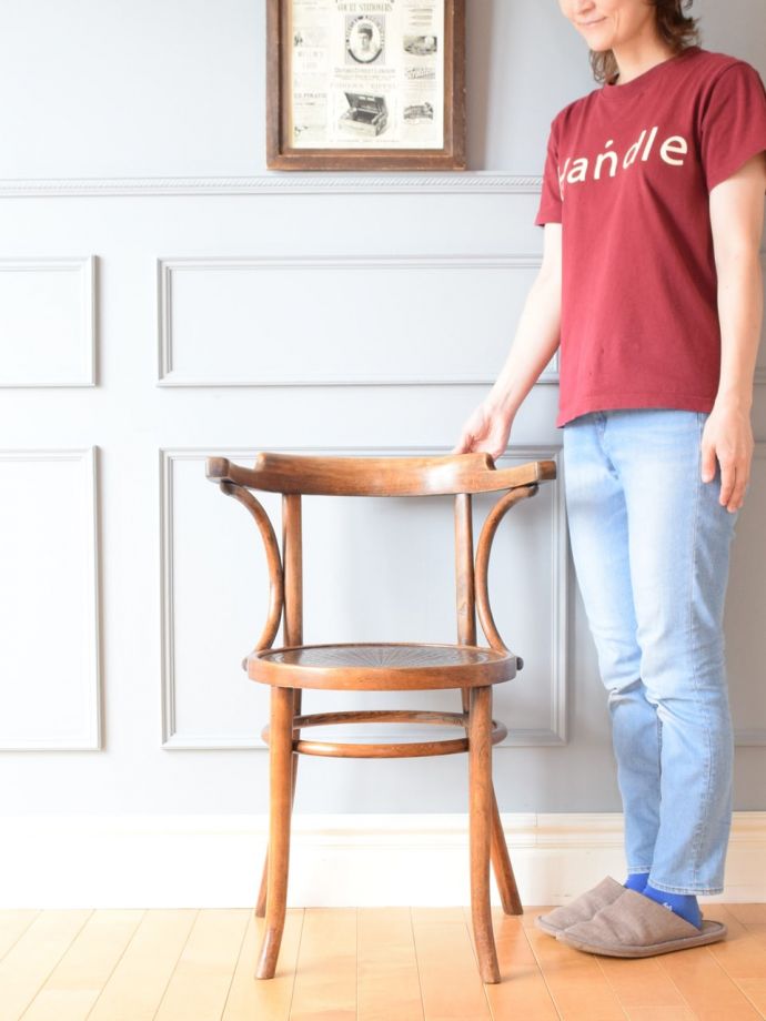 英国アンティークのベントウッドチェア