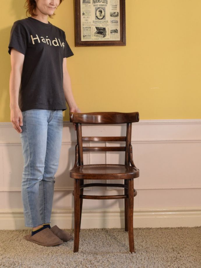 英国アンティークのベントウッドチェア