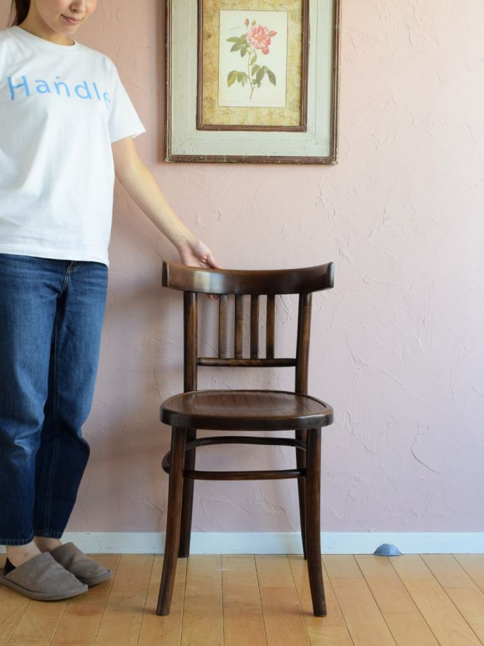 英国アンティークのベントウッドチェア