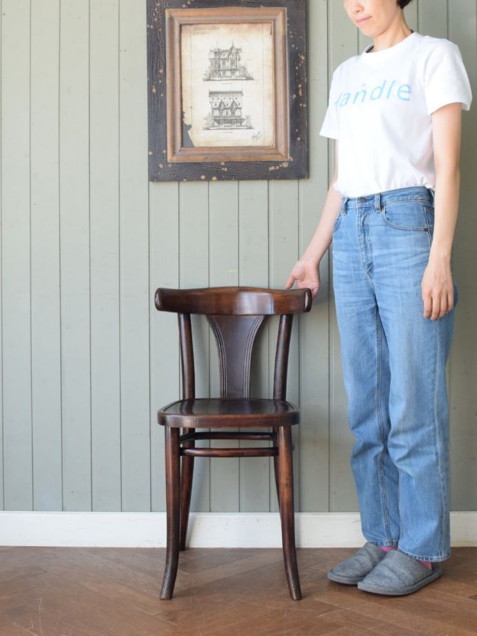 英国アンティークのベントウッドチェア