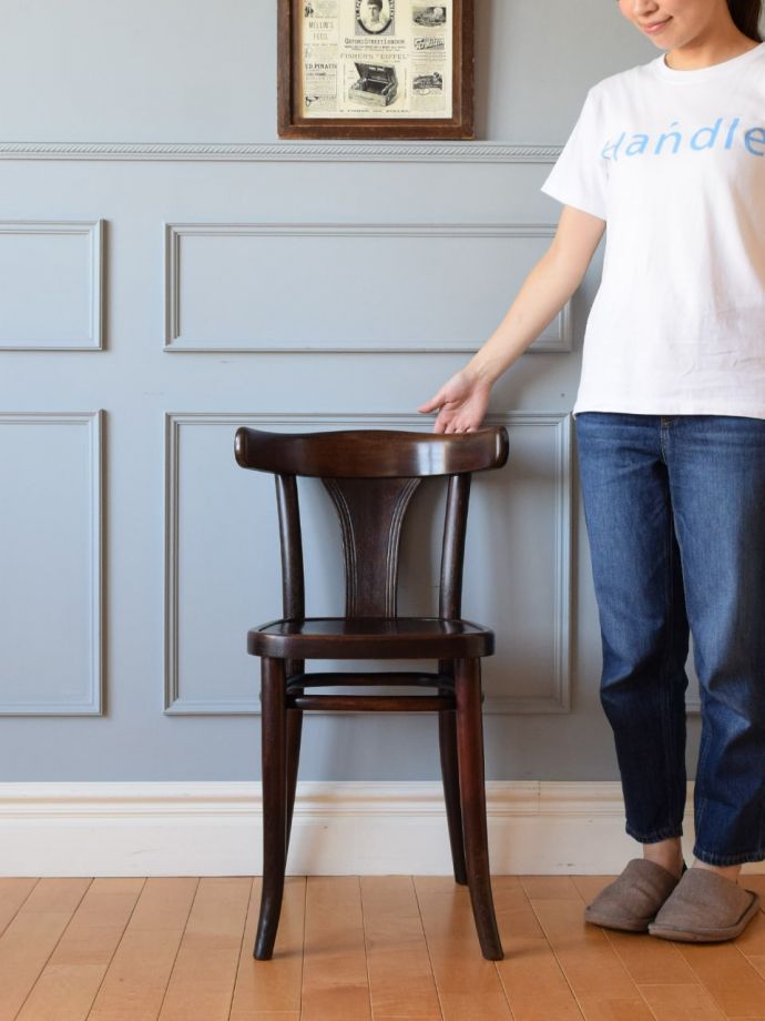 英国アンティークのベントウッドチェア